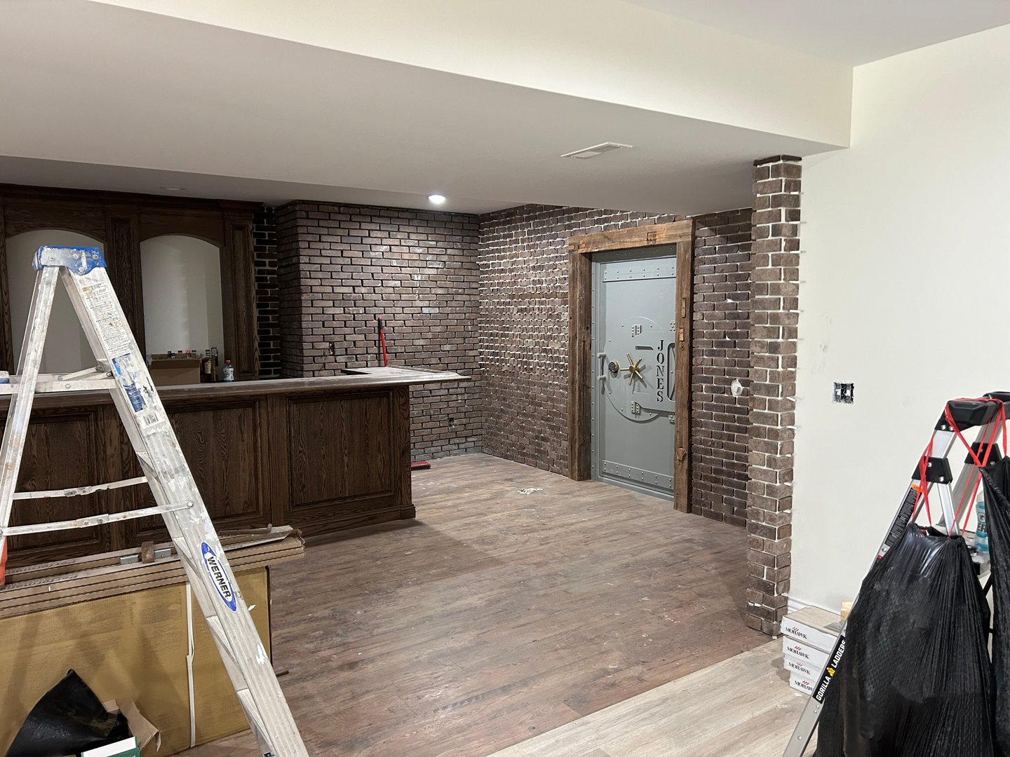 Custom flooring work