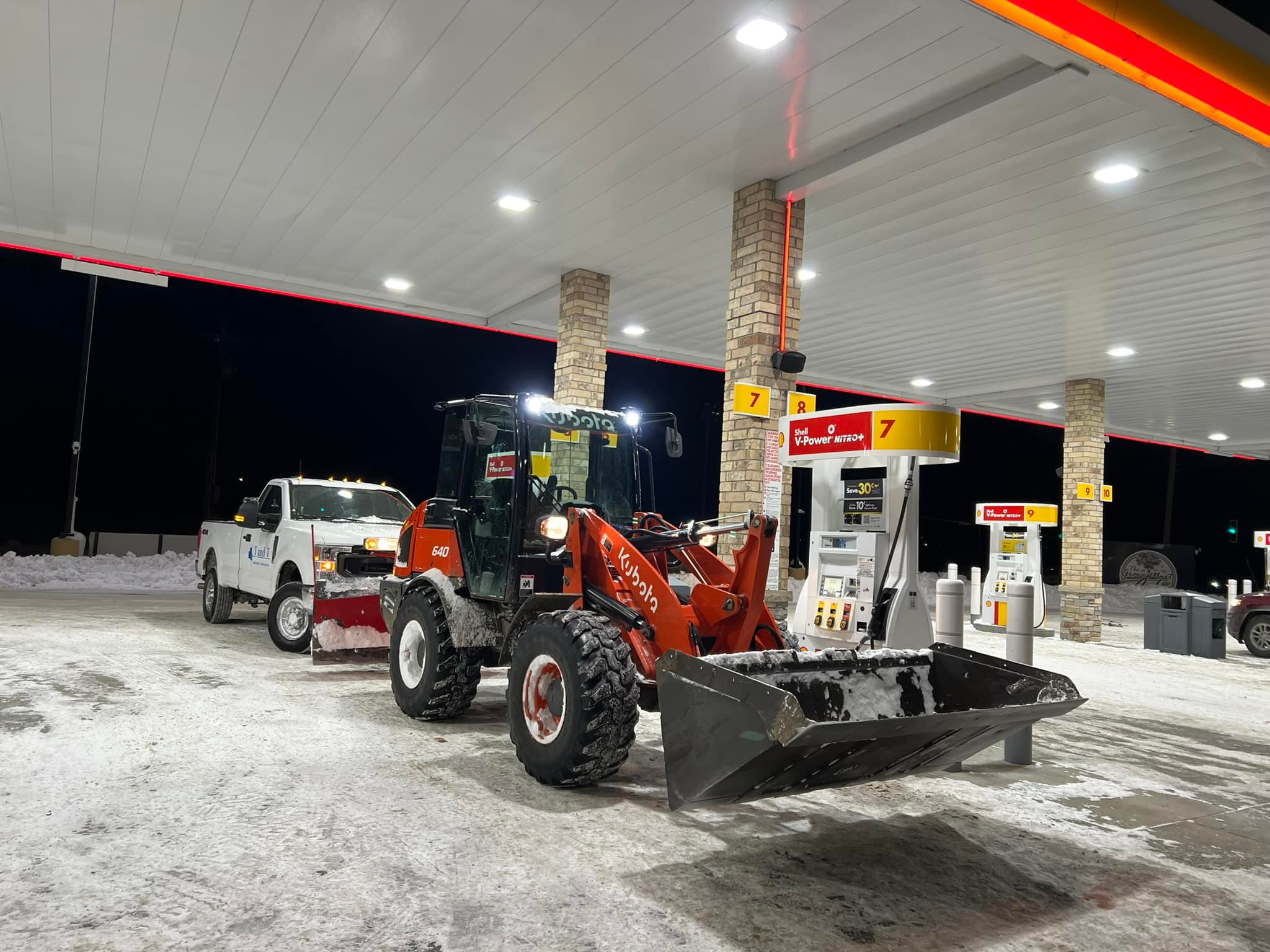 Snow removal equipment and services