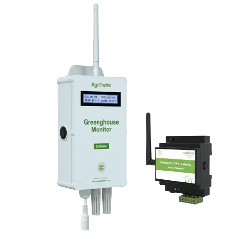 AgriTwins IoT Devices - Gateway and Datalogger