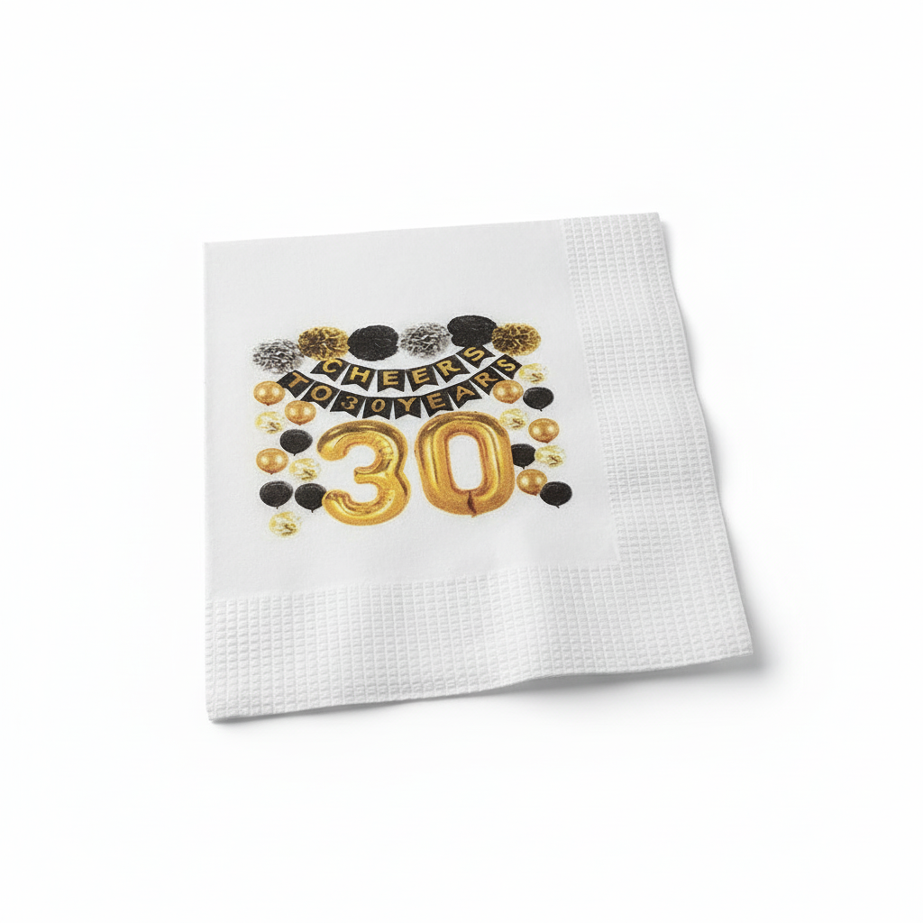 Servilletas personalizadas 30 Cheers