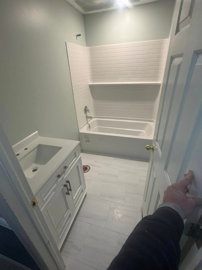 Complete bathroom remodel with quality materials in Toledo OH