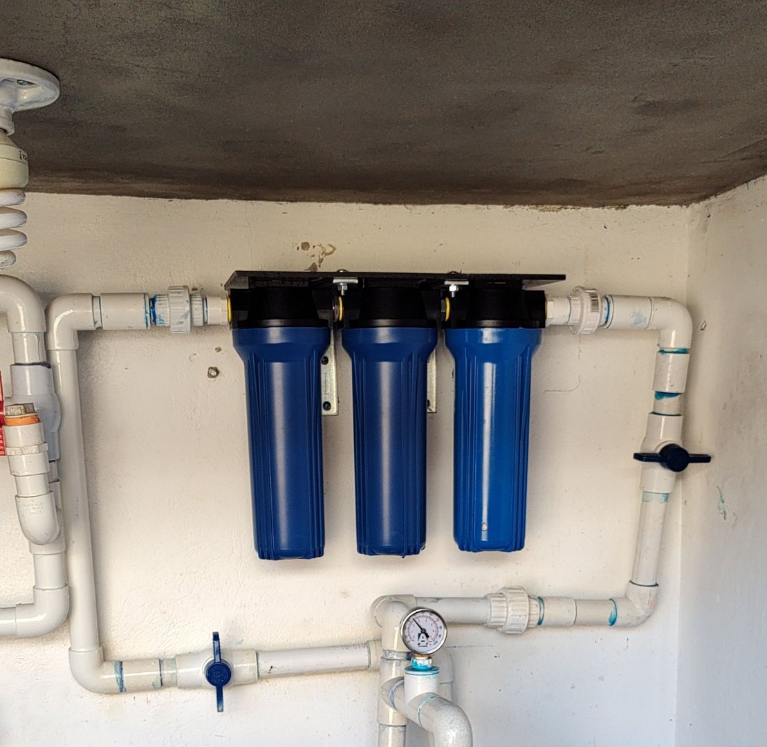 Nublix filtration system detail showing installation quality