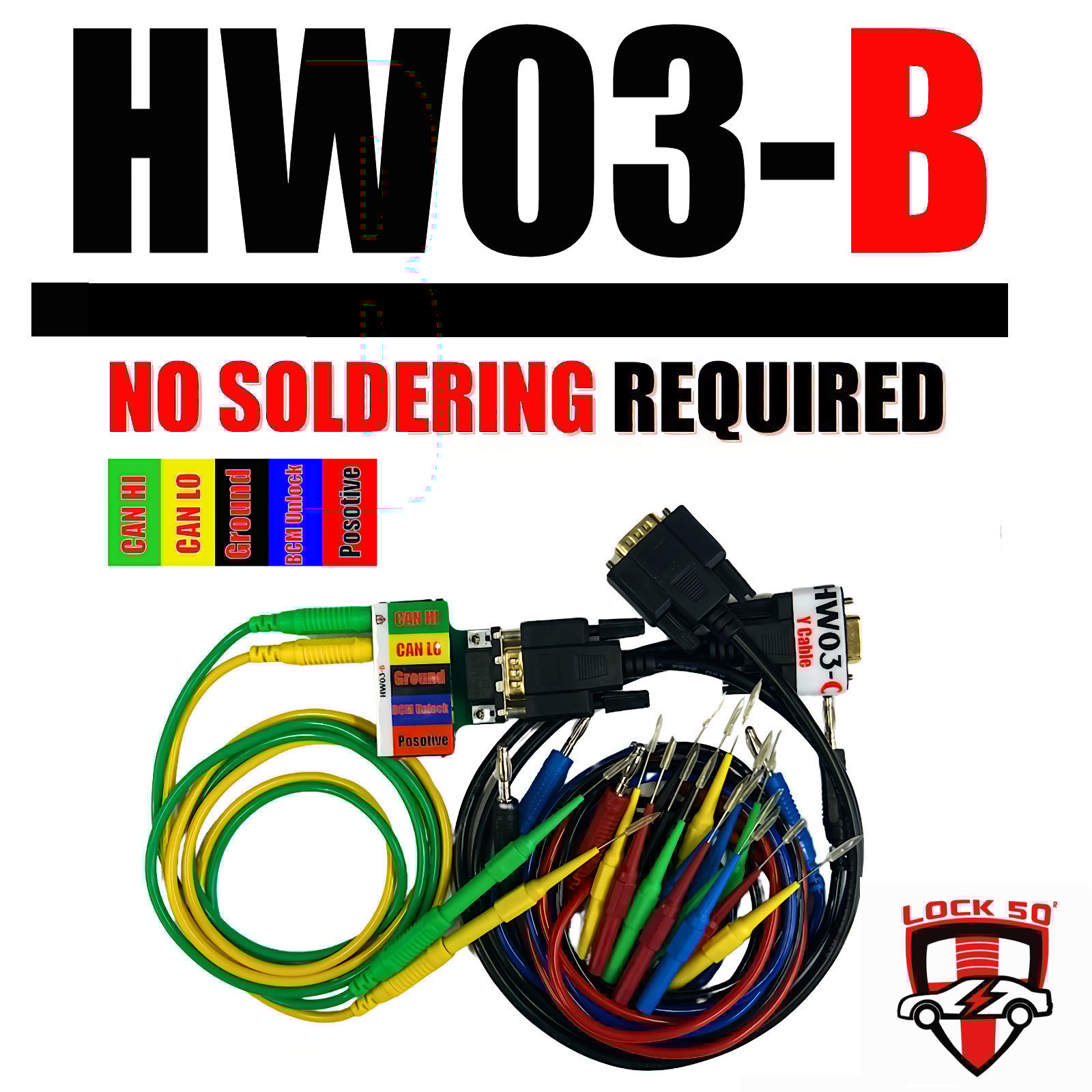 HW03-B CAN Wires Adapter