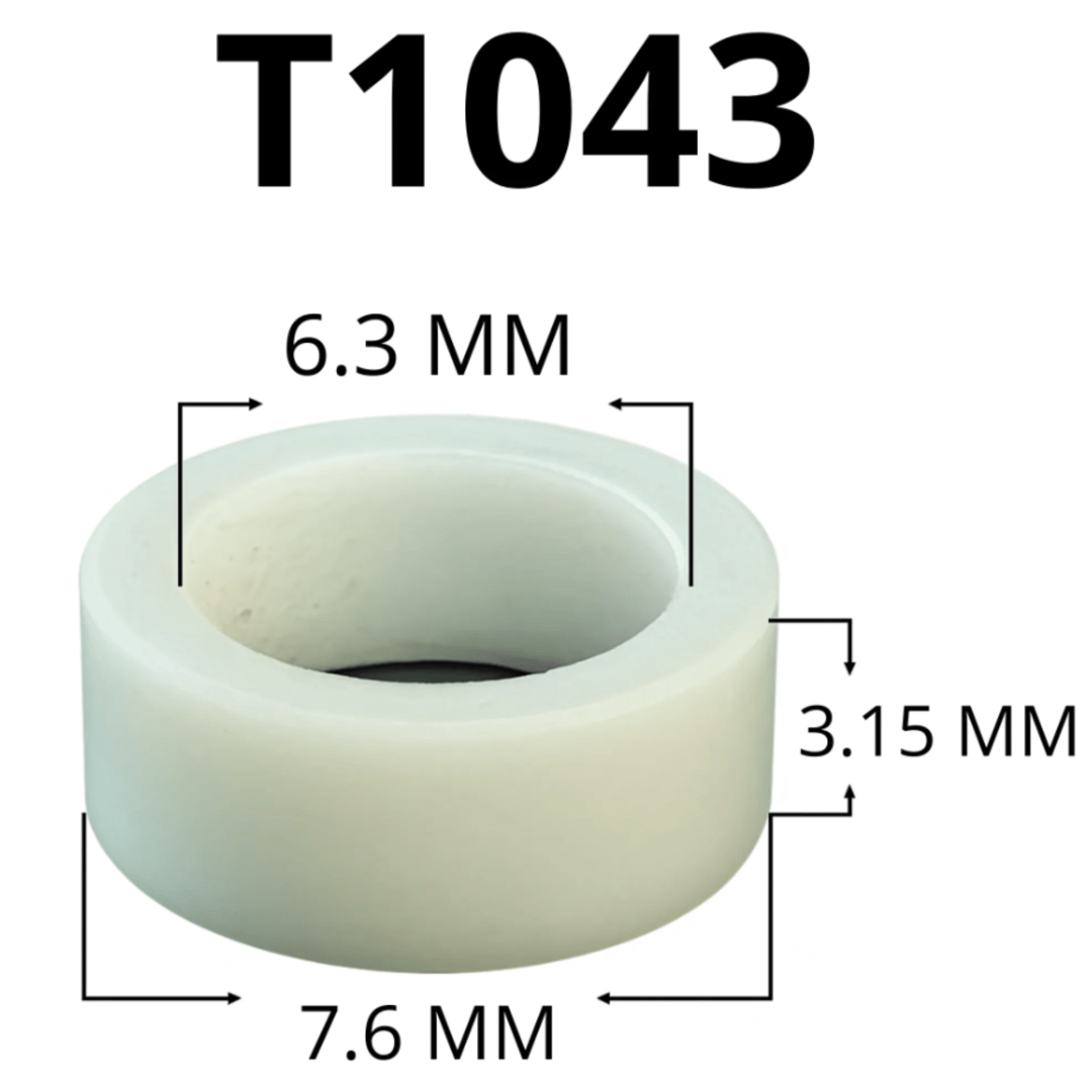 Teflon Punta Inyector GDI Blanco