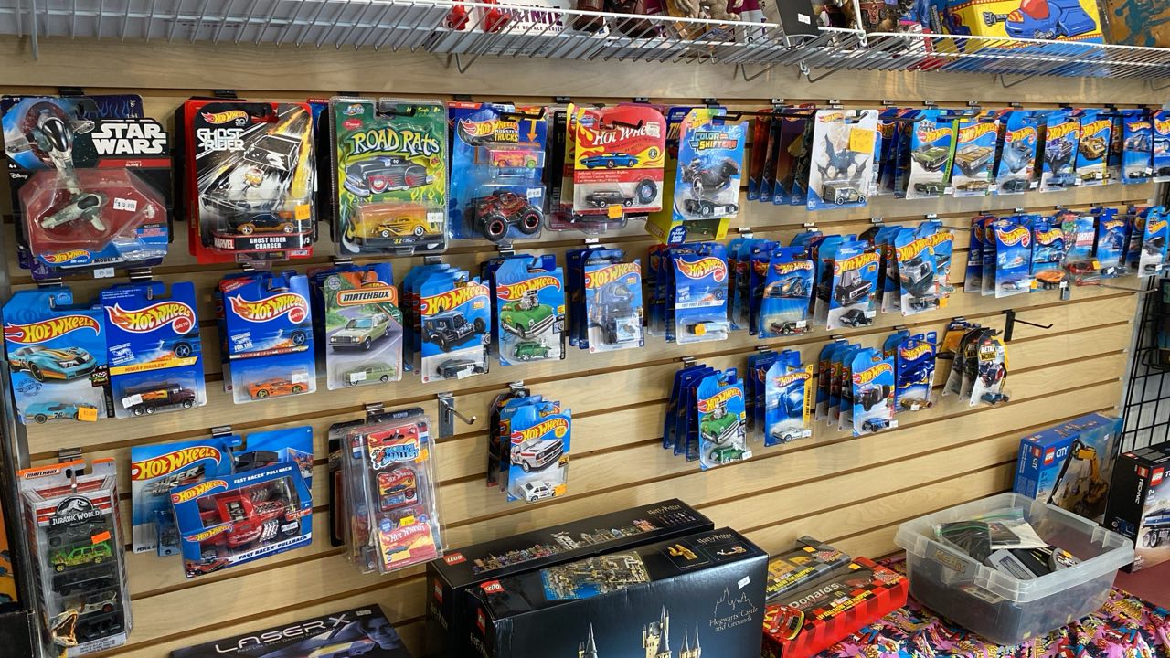 House of Heroes store display