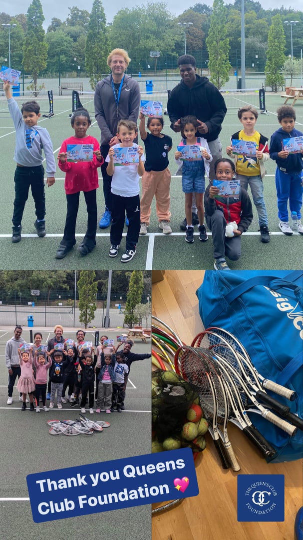 Holland Park School SEND Tennis Camp with Solidarity Sports
