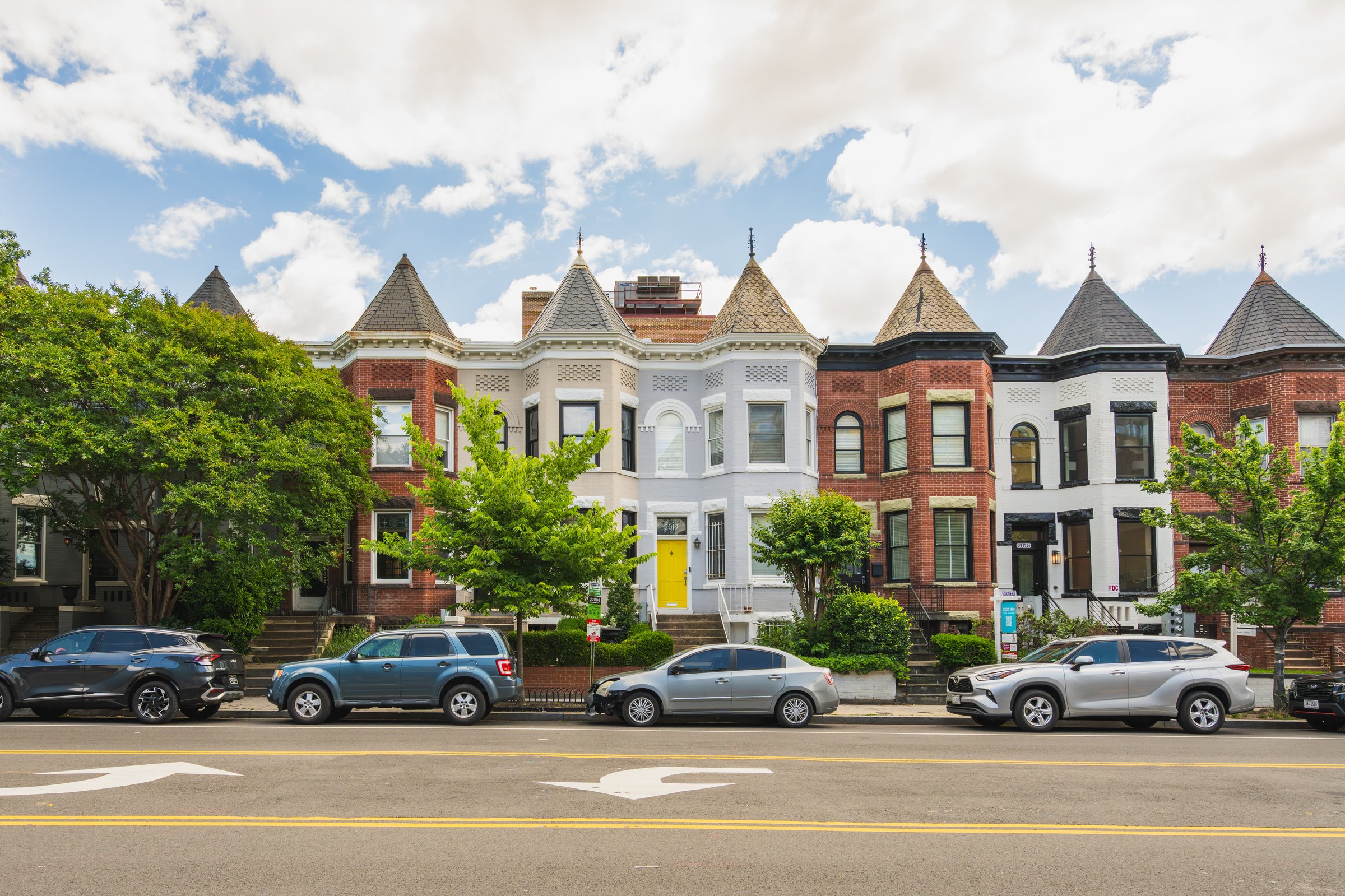 Historic row houses Adams Morgan