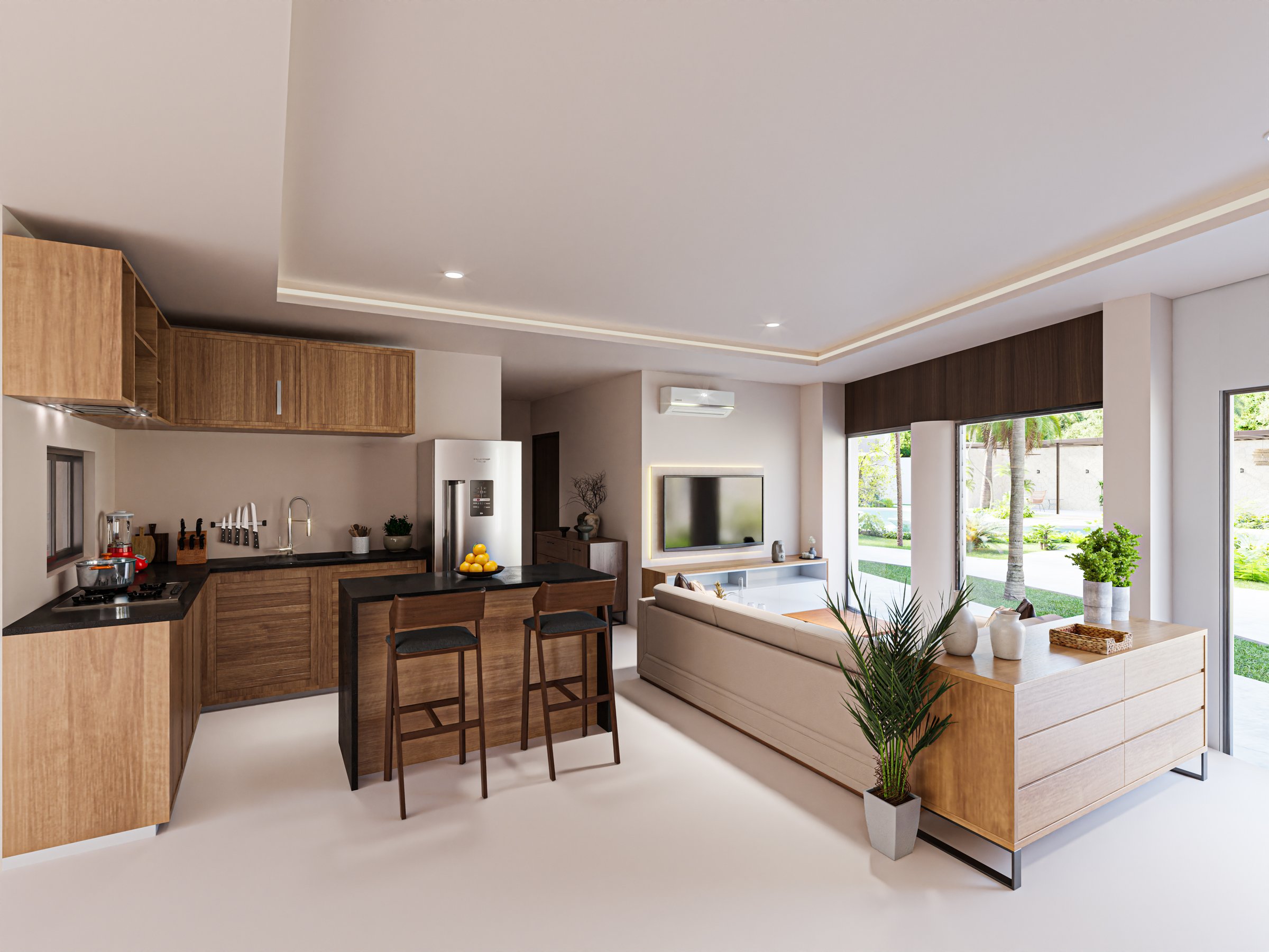 Render Laurel Luxury Garden