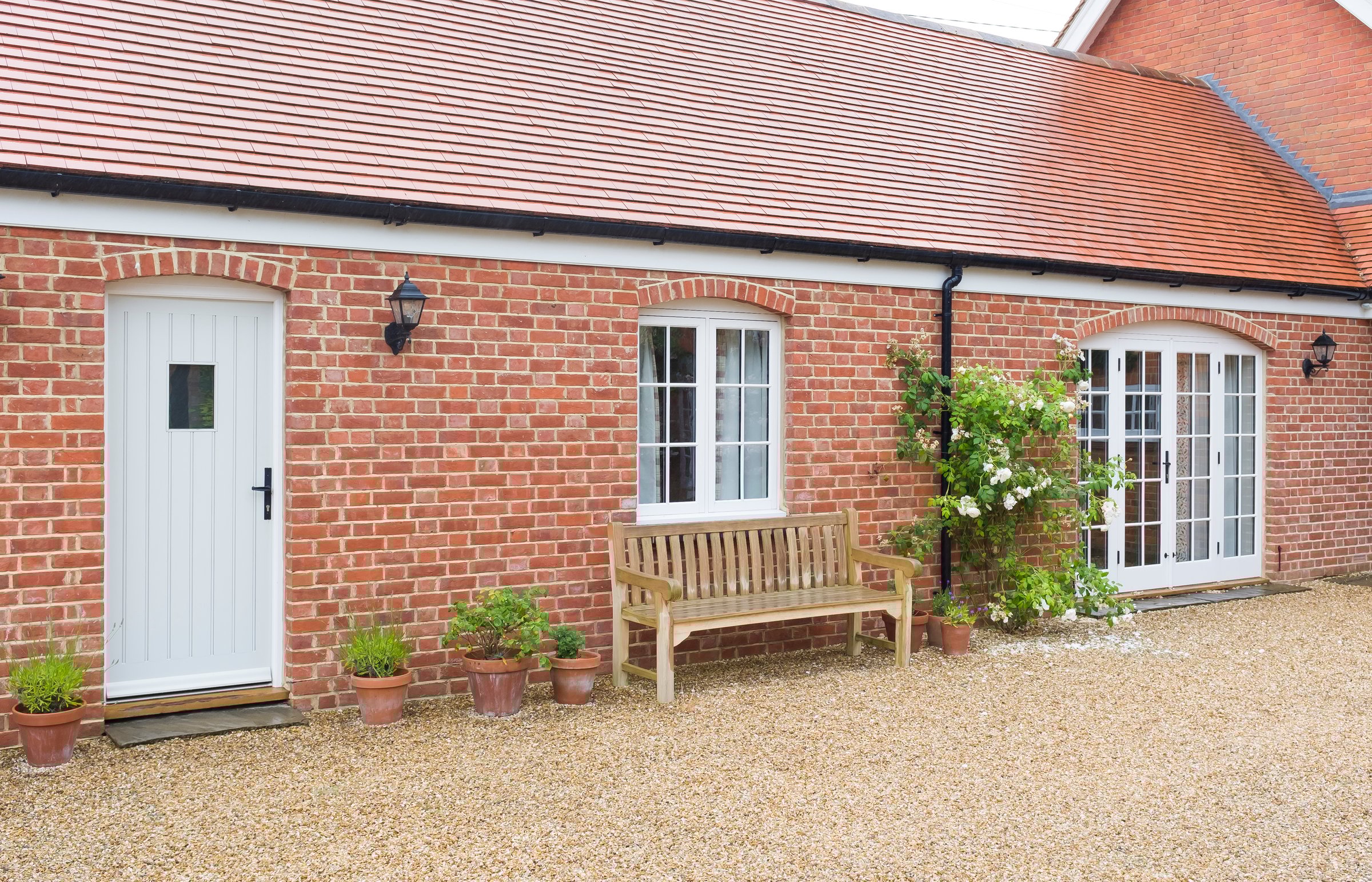 House extension to provide a single storey granny annexe, annex. UK home improvement and property development.