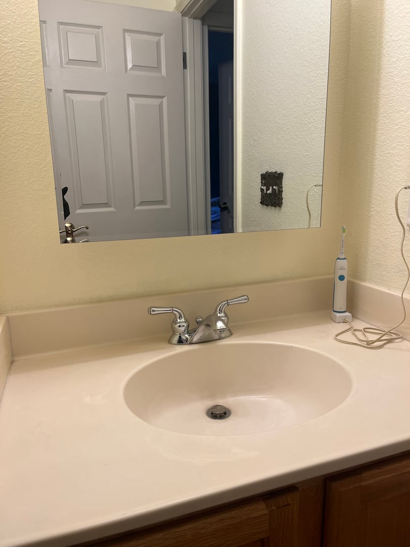 Living room cleaning