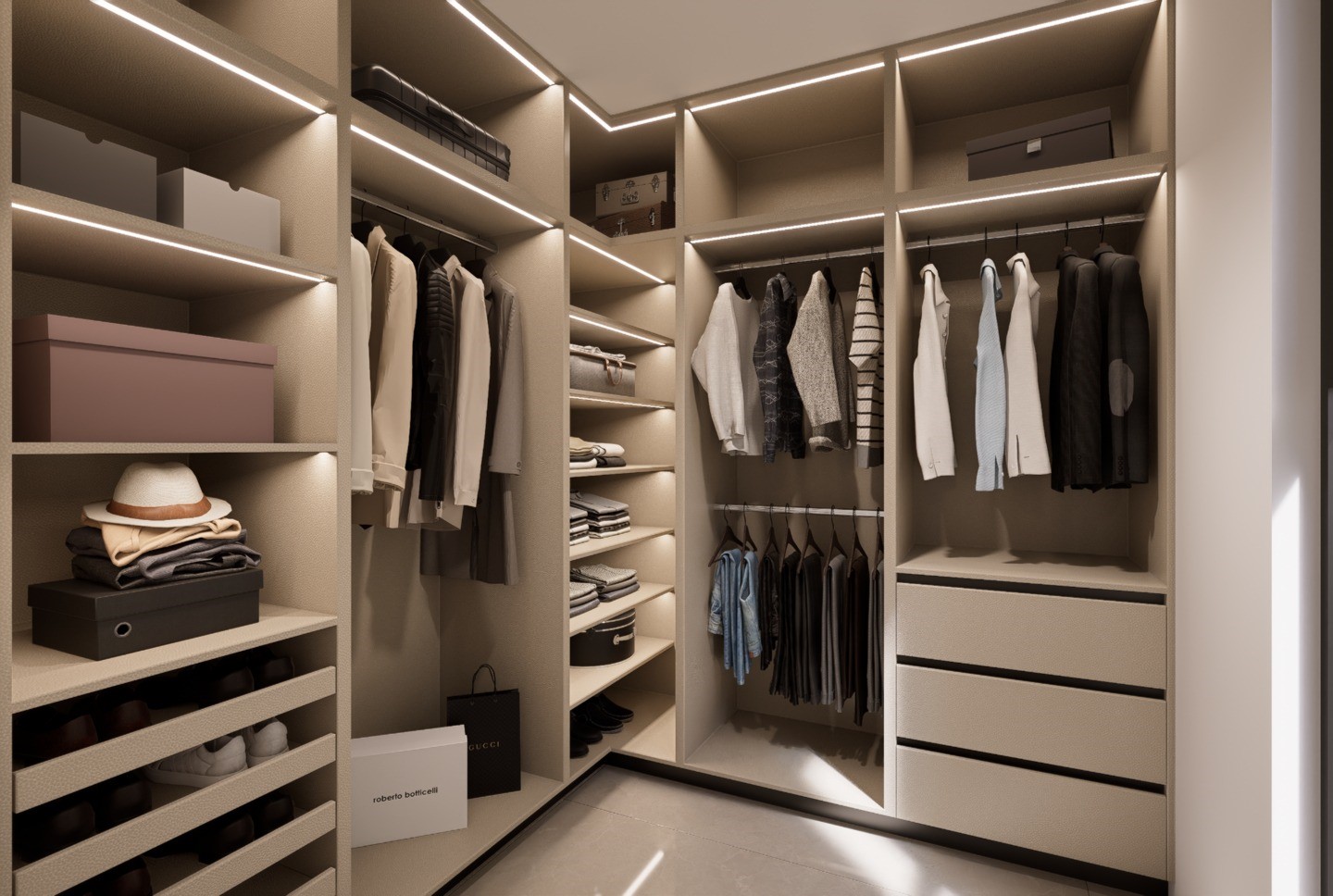 Closet Leather IDERA