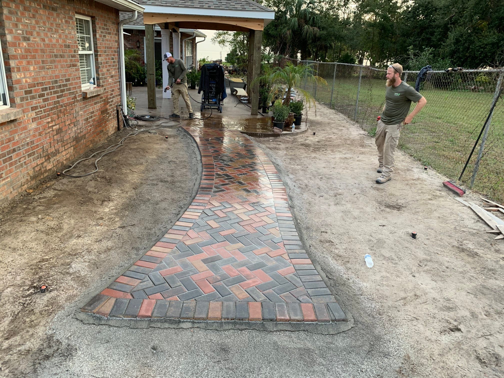 Beautiful landscaping by JMK Landscapes