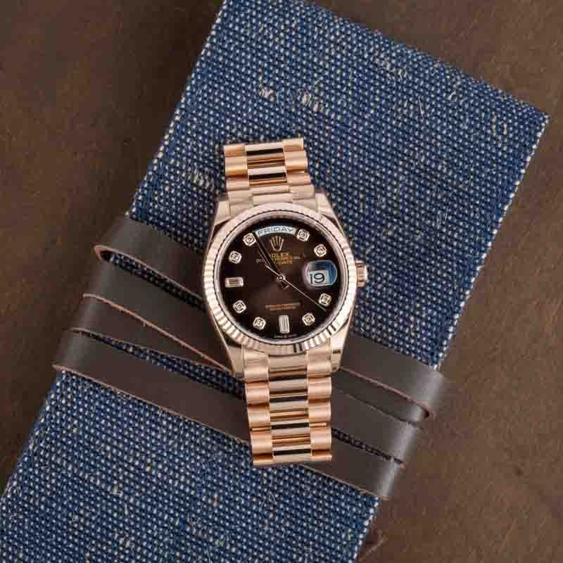 Rolex Day-Date 36 Brown Ombre Dial
