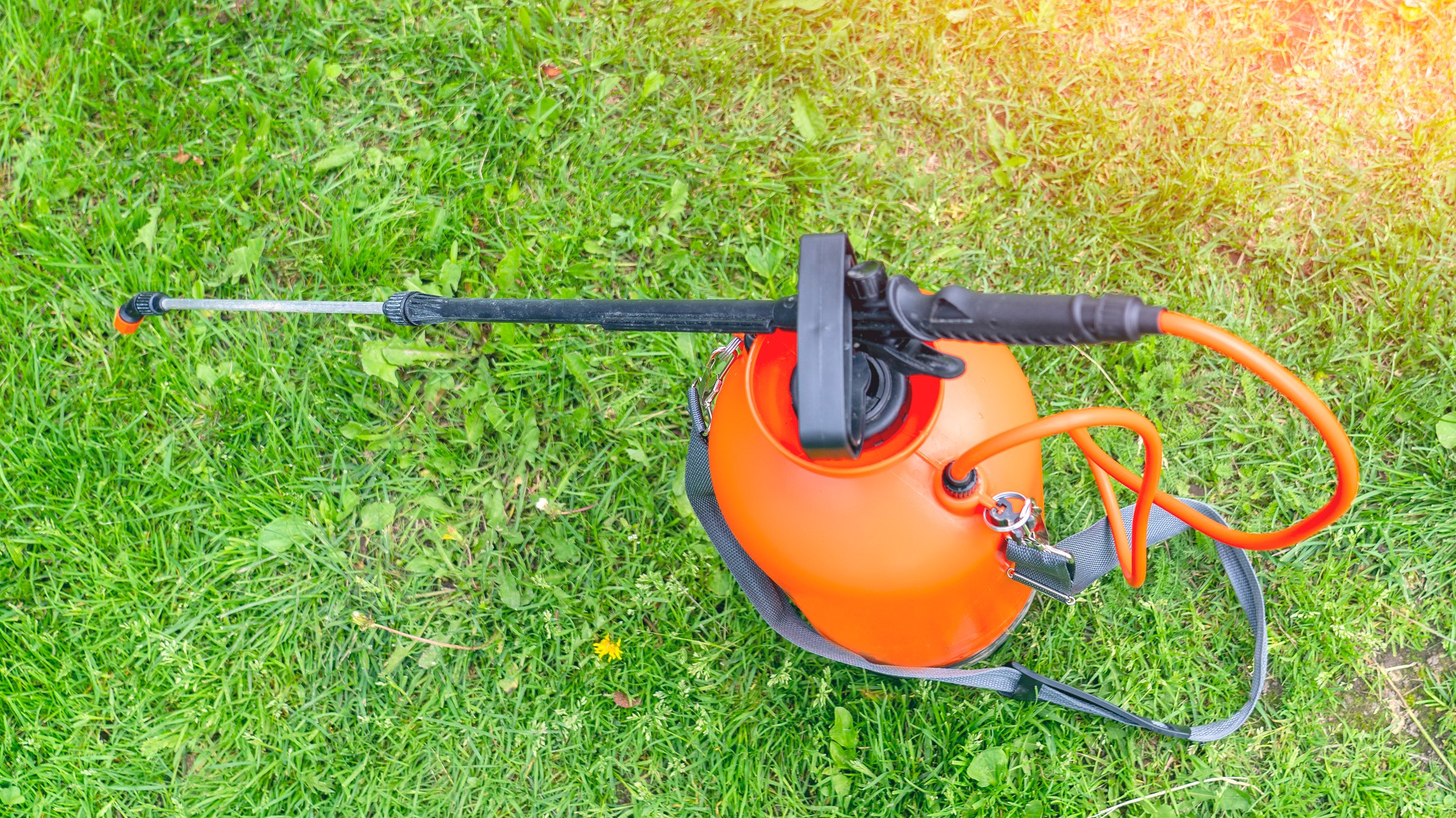 Lawn sprayer, lawn care, watering and fertilizing