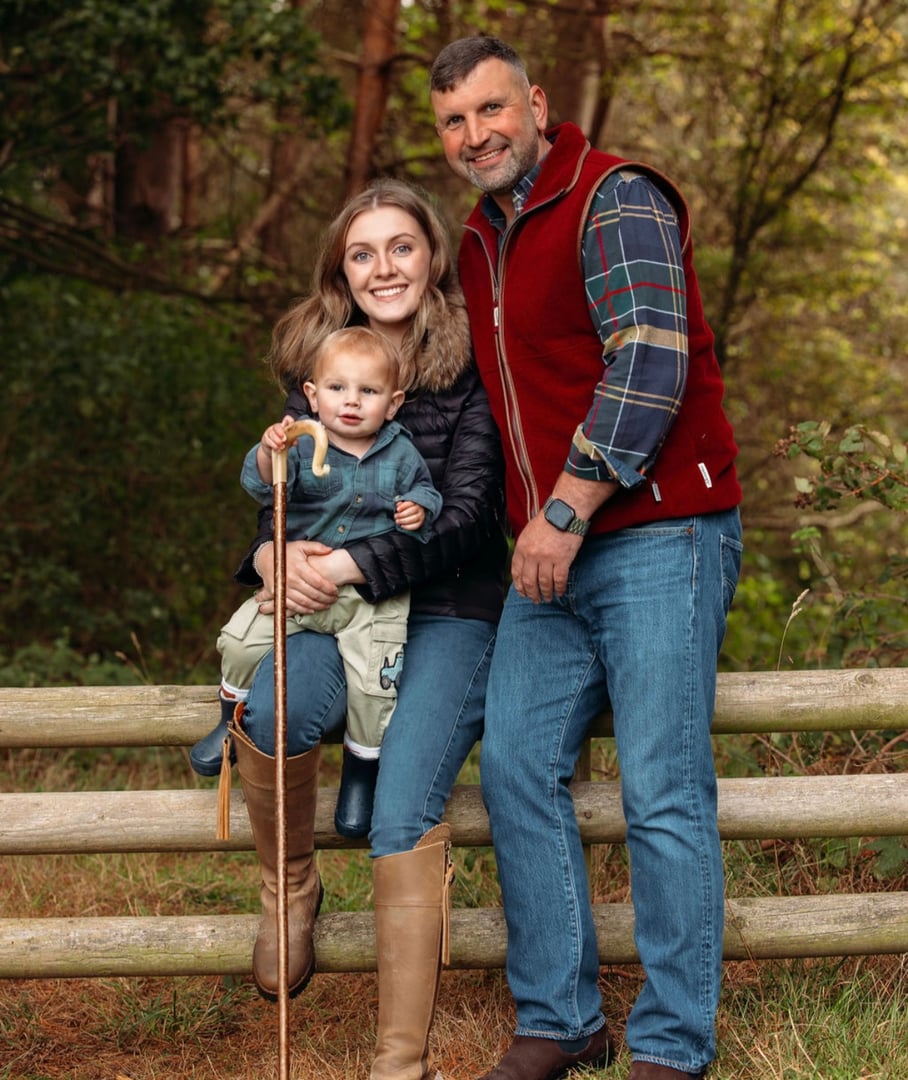 Border Collie working dog at Park Hills Farm
