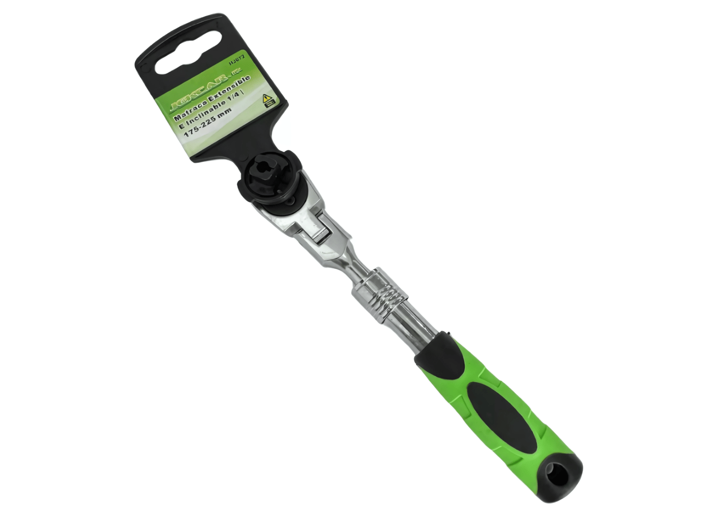 HJ072 Matraca Extensible e Inclinable 1/4 270-230 mm