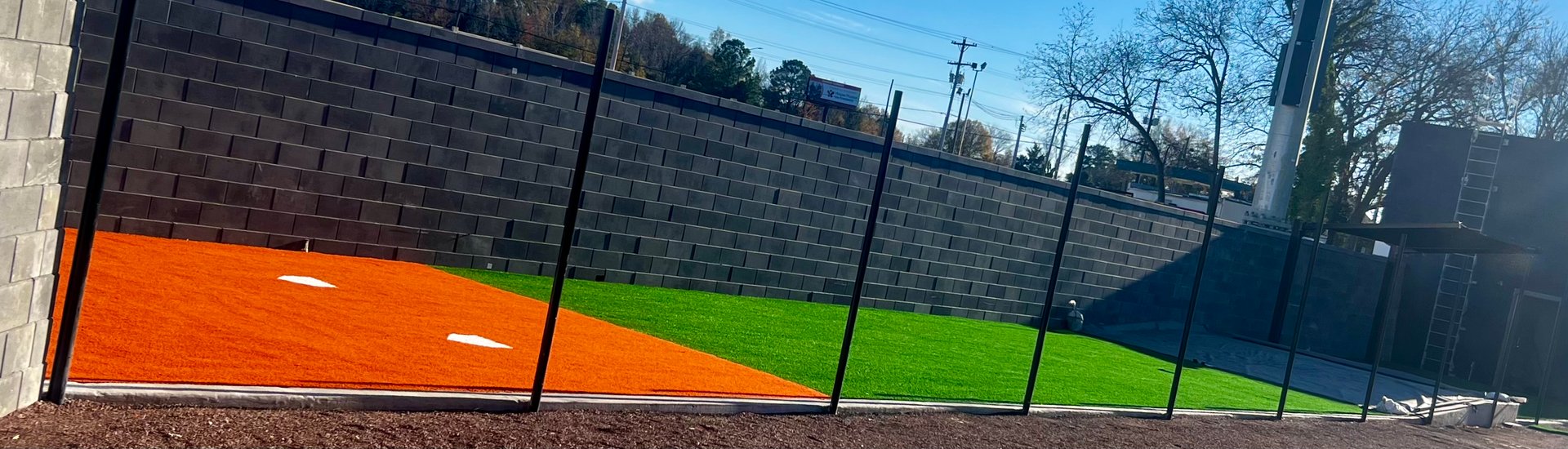 College Athletic Facility Turf Installation