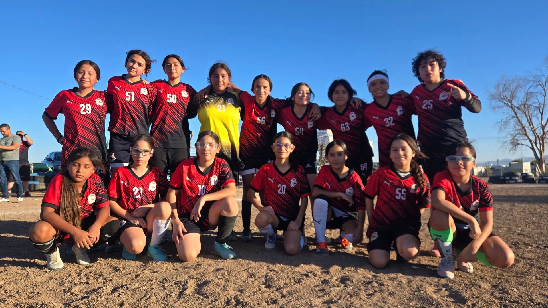 Equipo Coruña 15 - Liga Universitaria Fútbol Femenil
