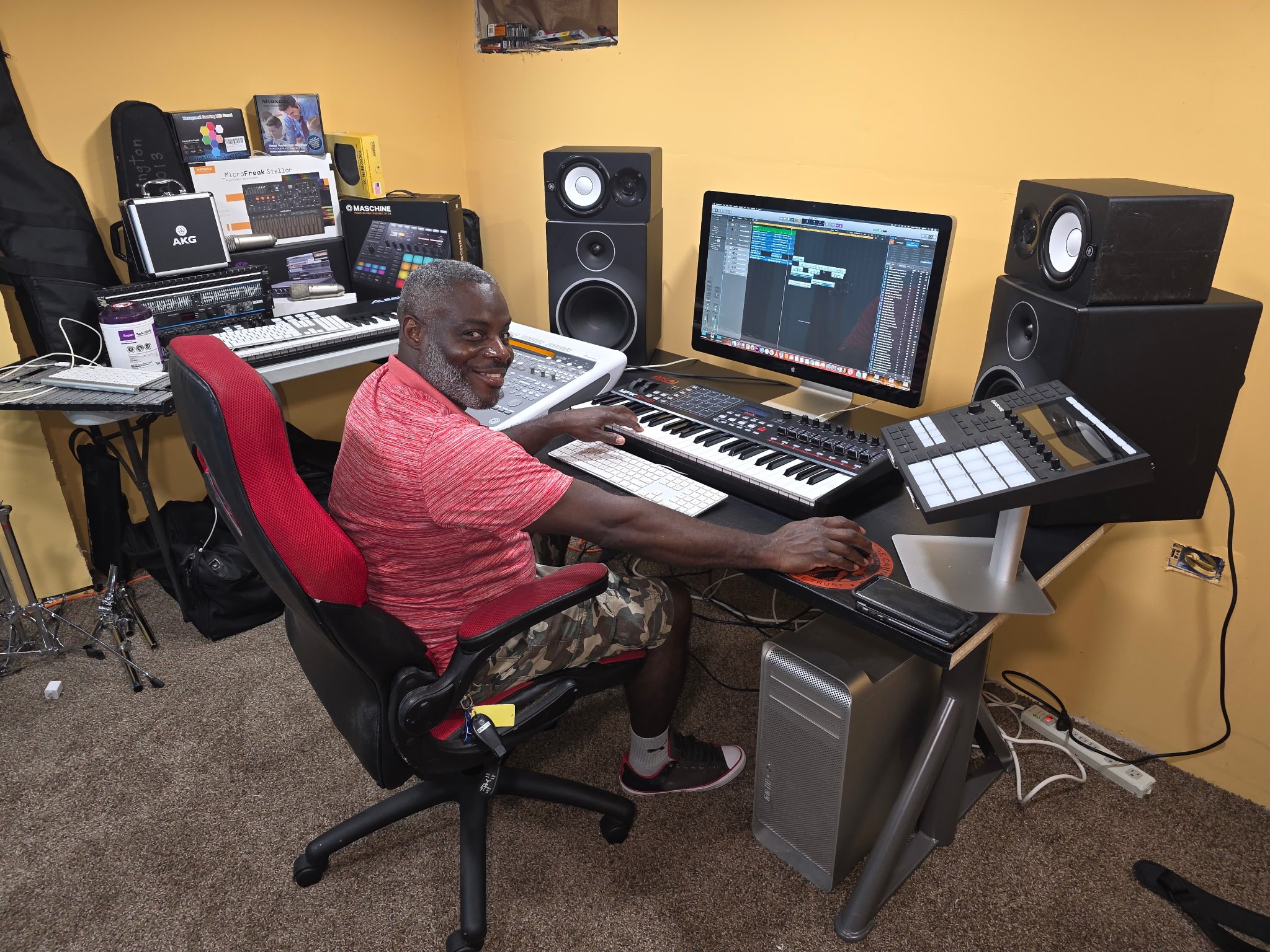 Uploaded image for music studio gallery