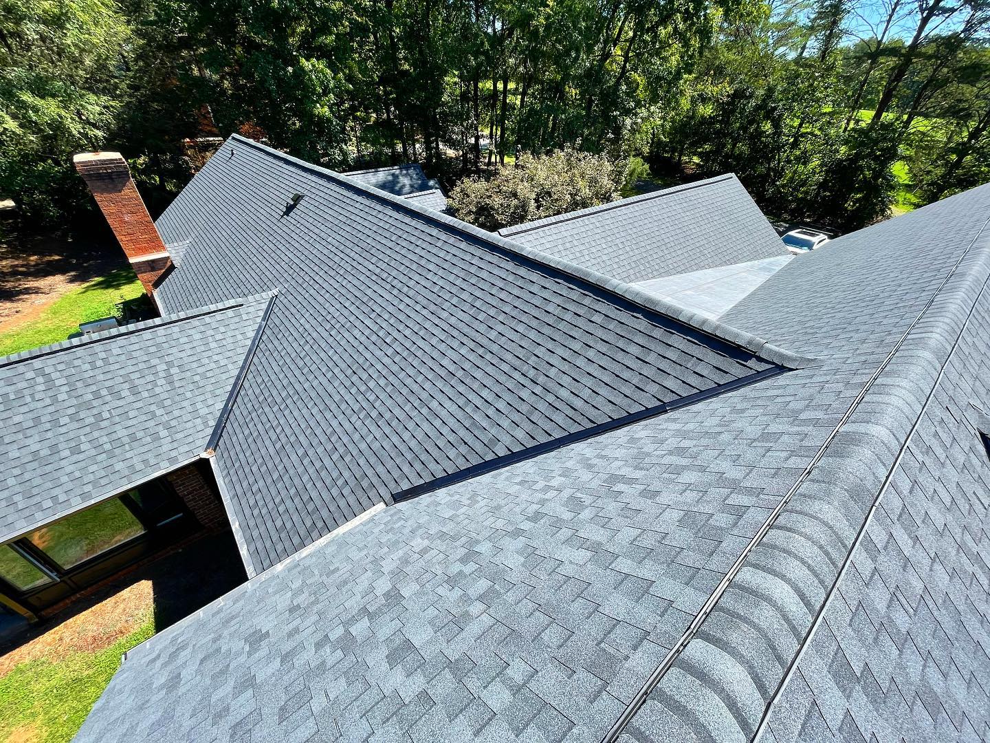 Residential roofing work