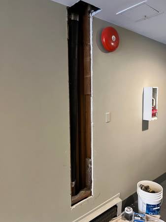 Before - Interior before painting