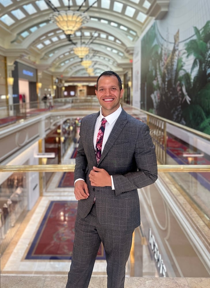 Las Vegas VIP host Jad Haidar coordinating nightlife and concierge experience