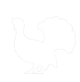 Logo of Lauvåsen Fjellstue featuring stylized text and a silhouette of a grouse.