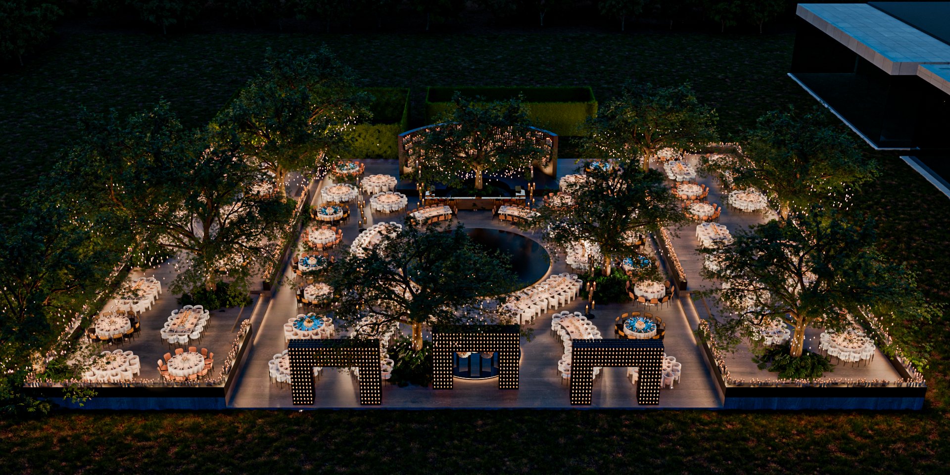 Vista del proyecto Eventos