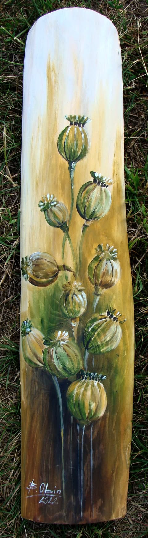 Makówki dł 70cm deska oflis