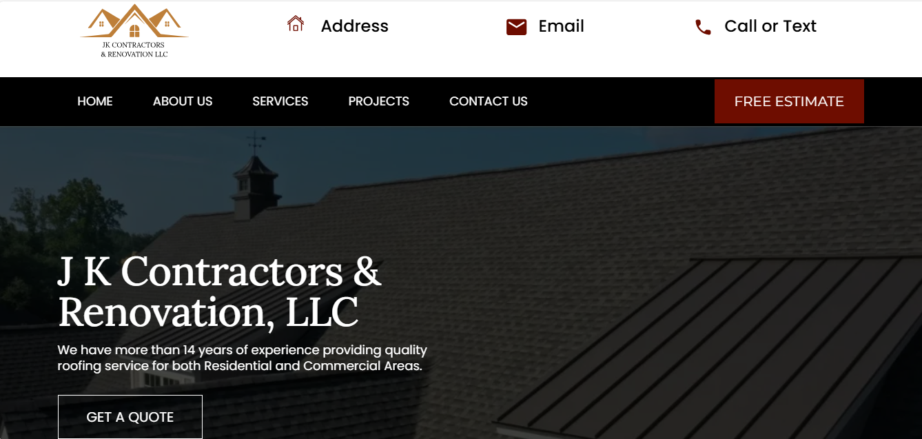 Pro Contractors LLC Website