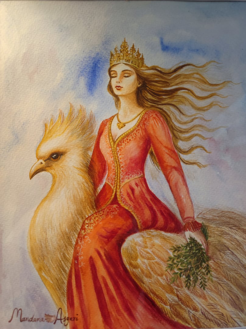 اثر هنری جدید با تکنیک مدرن و موضوعی معاصر