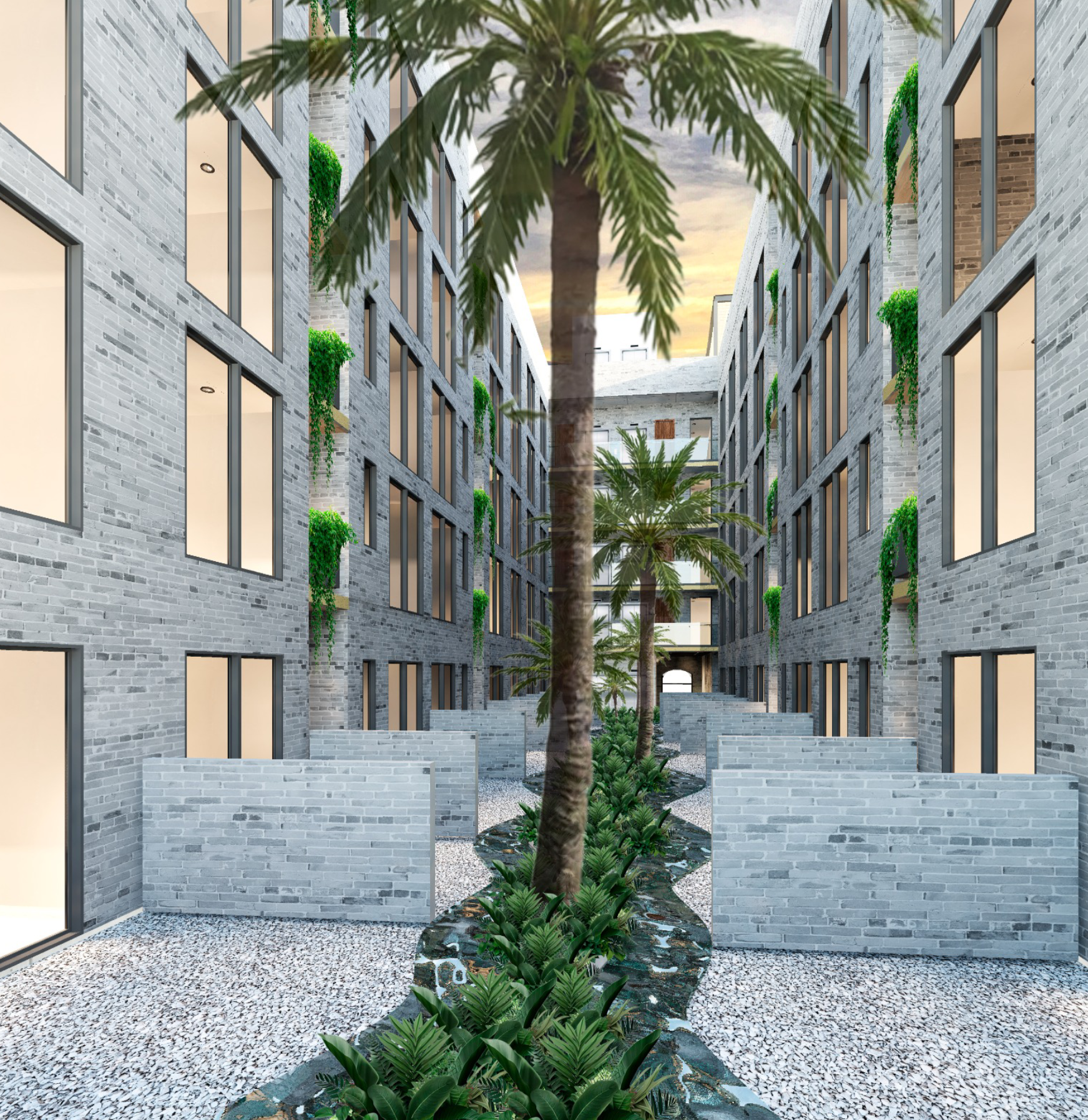 OASIS CHURUBUSCO - Fachada principal