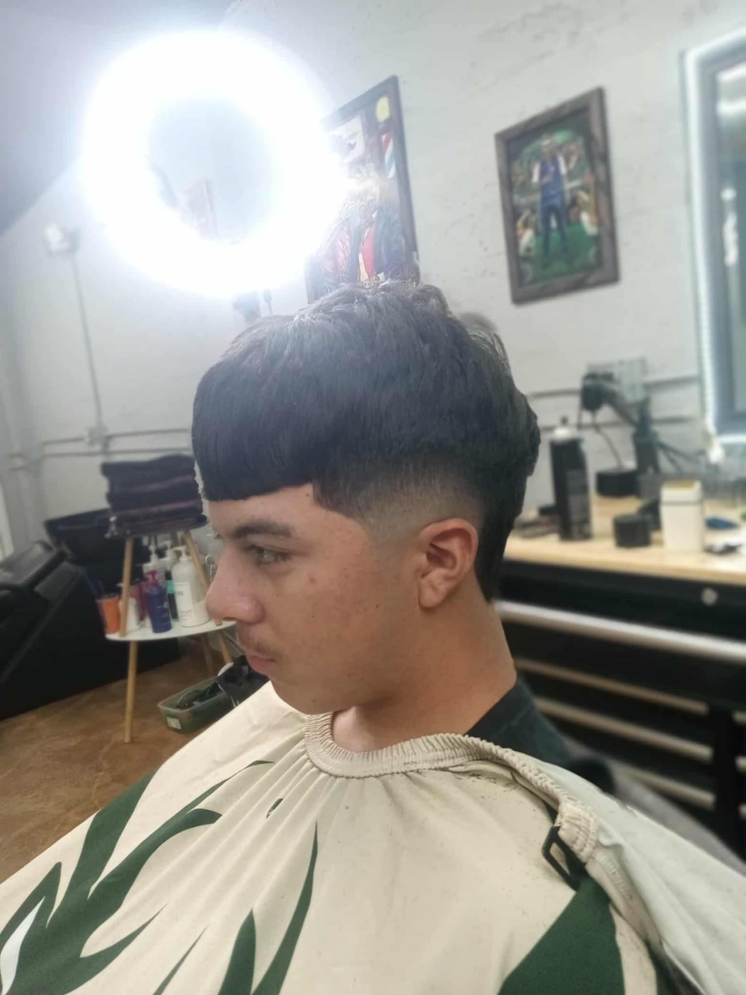 Austin Mitchell haircut