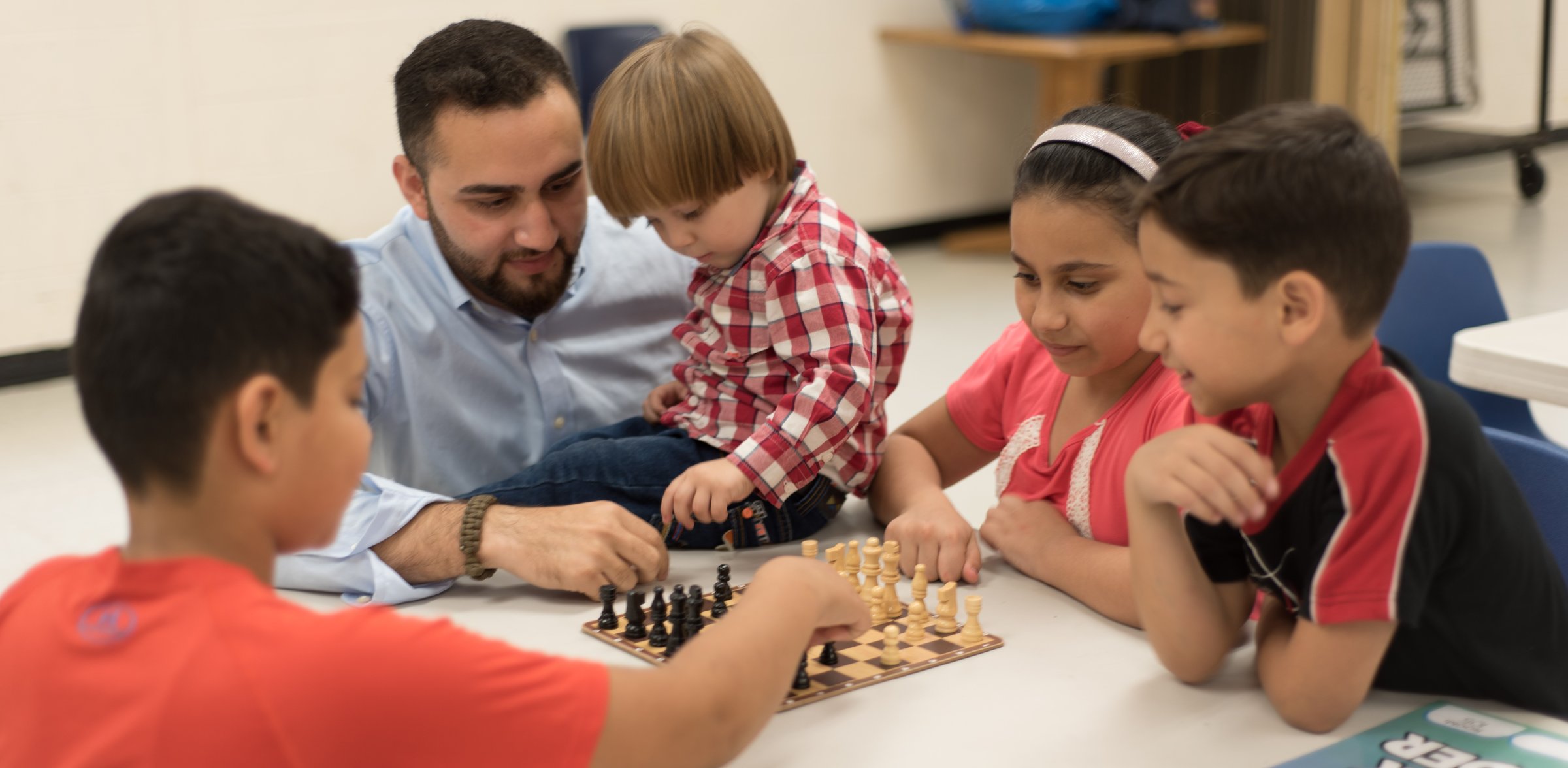 GERA volunteer with family