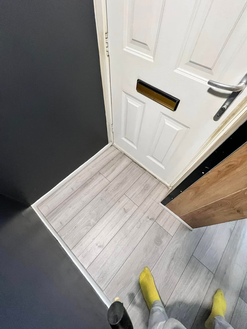 Flooring Project 1 - After Detail