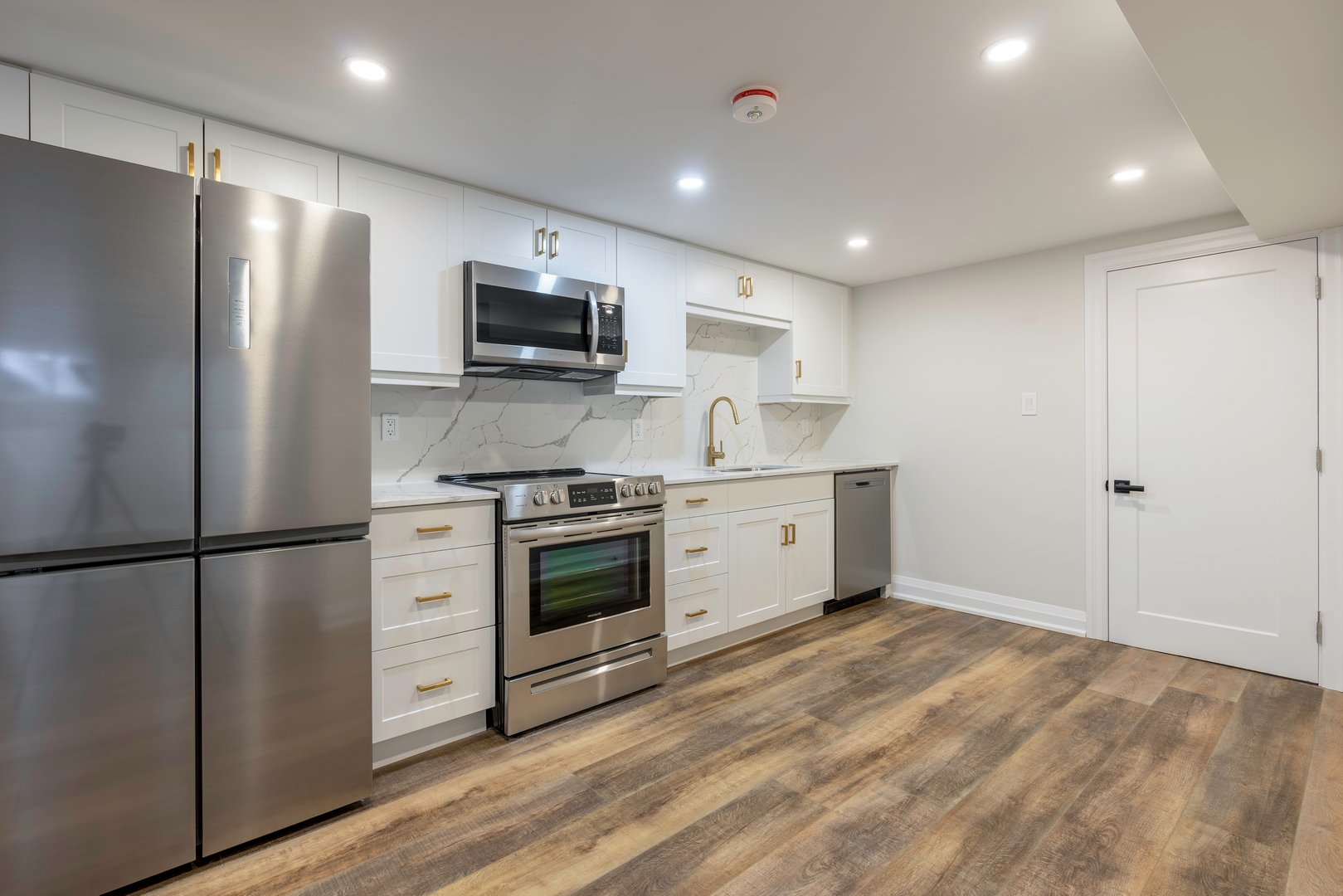 Professional kitchen renovation project