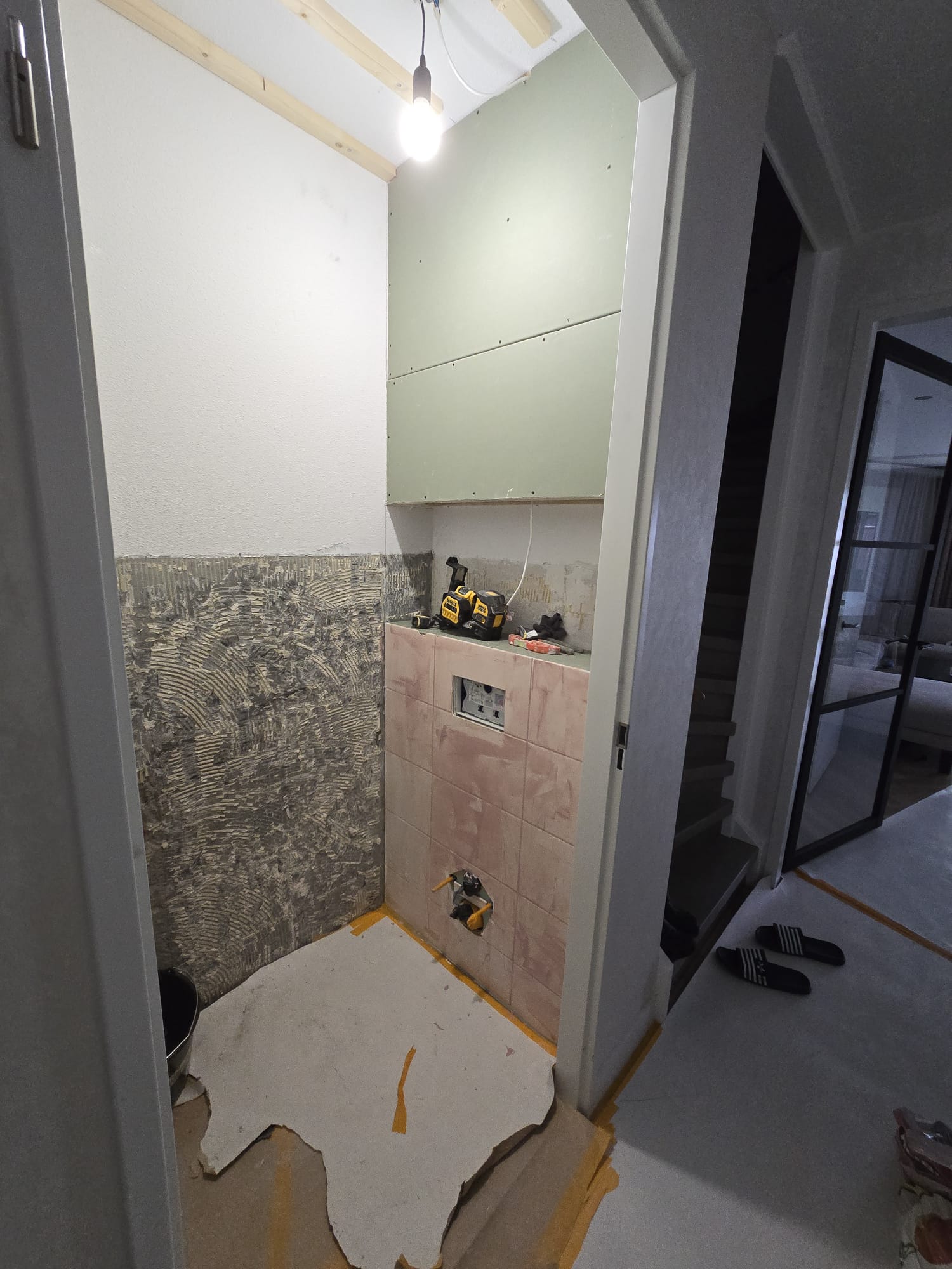 Toilet voor renovatie