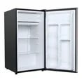 Galanz 3.3 Cu ft One Door Mini Fridge, Energy Star, Stainless Steel Look