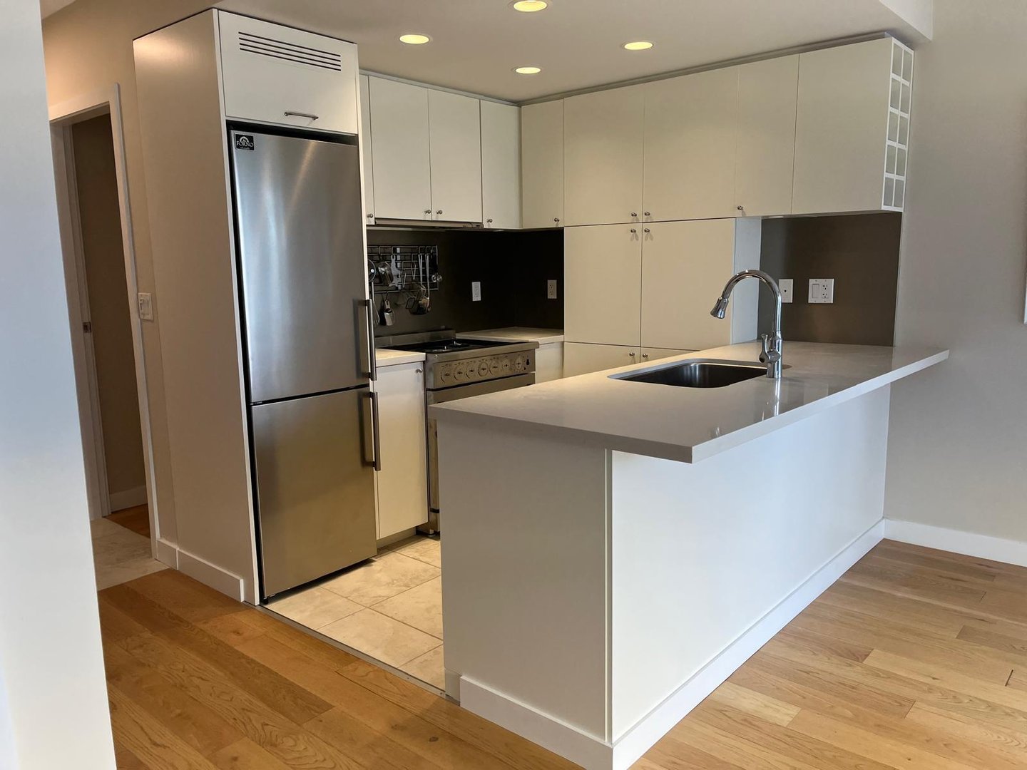 After - Wall repaired