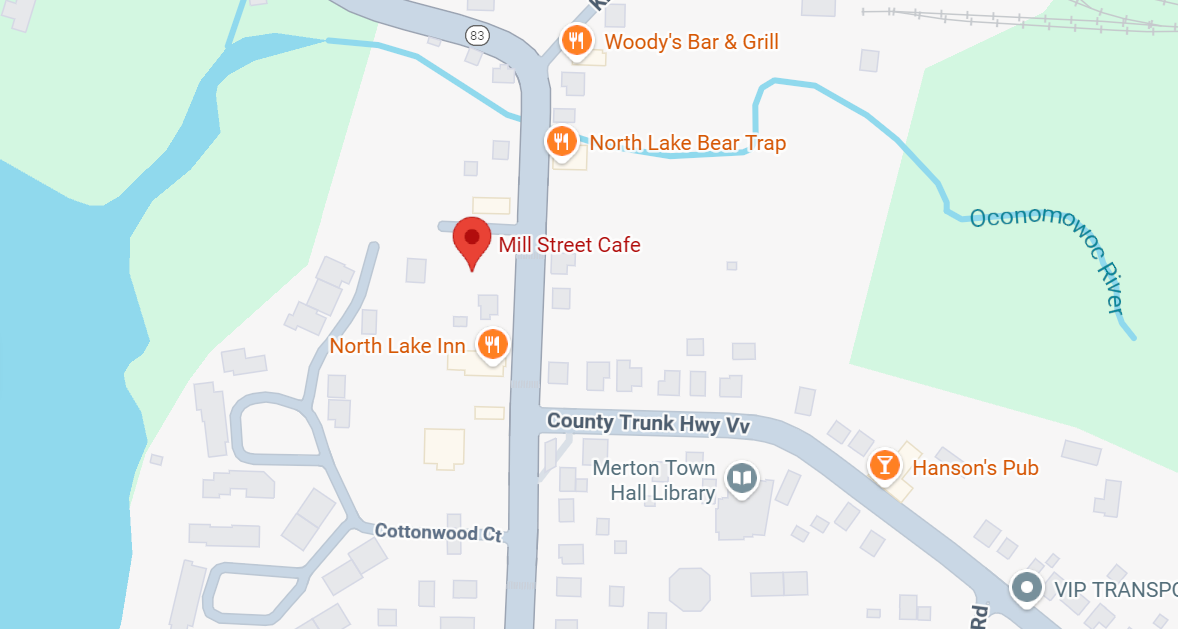 Mill Street Cafe Location