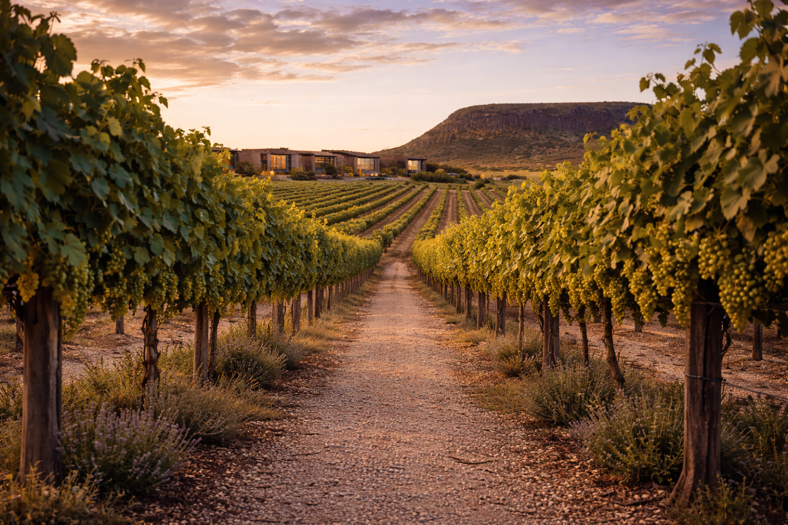 Viñedo Pasillos Monte Vinum