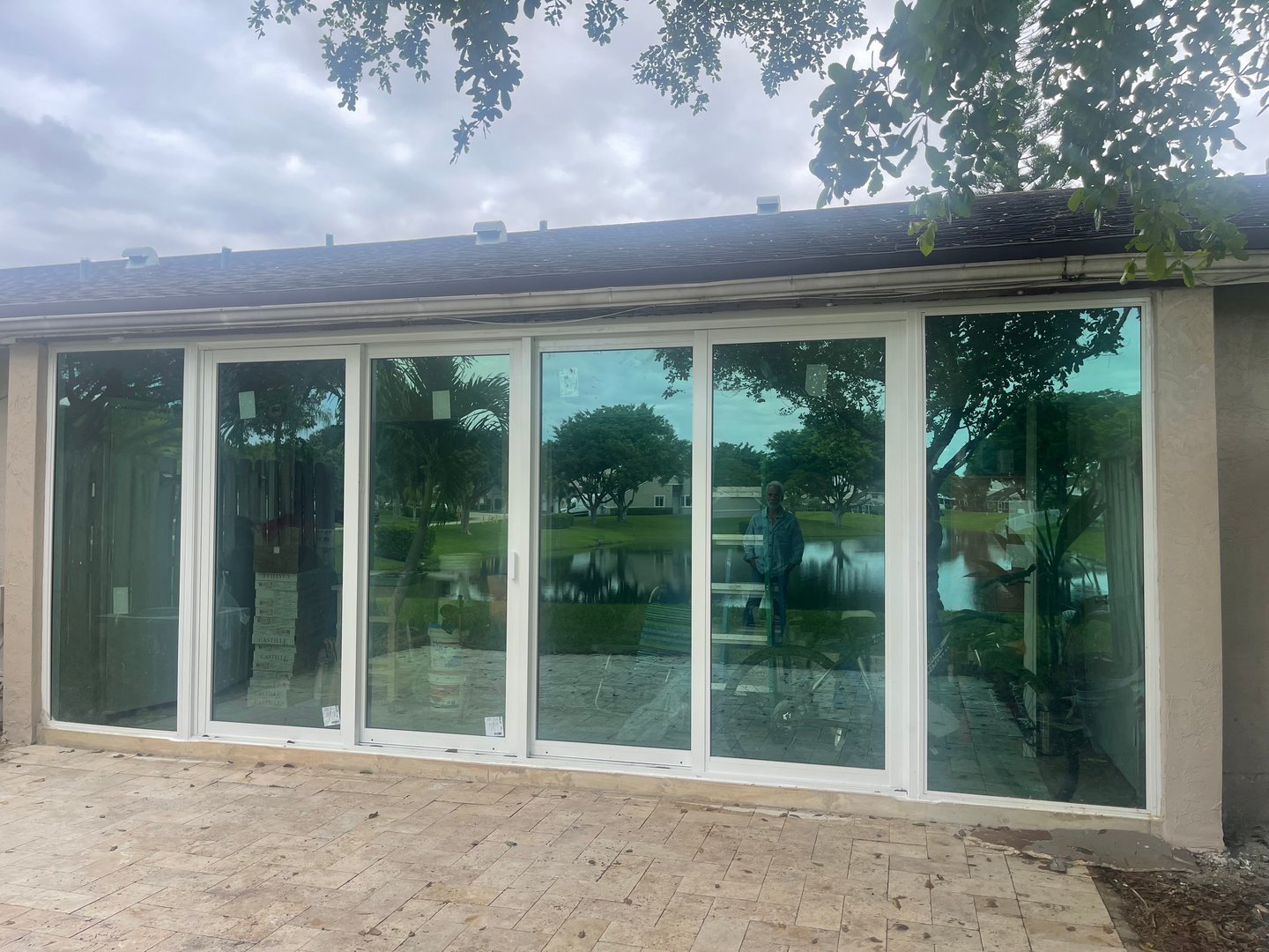 Hurricane impact window installation South Florida by T-Rex Windows