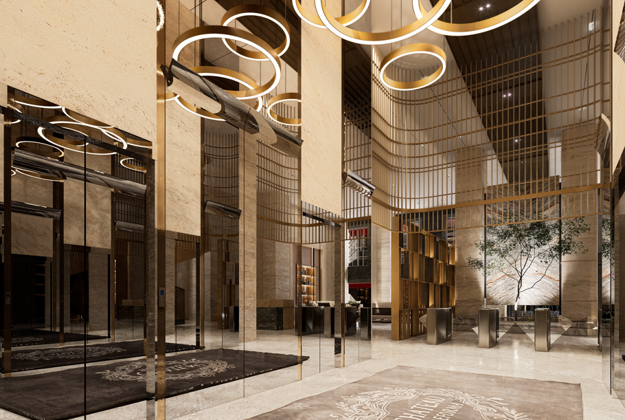 Château Reforma - Vestíbulo de entrada