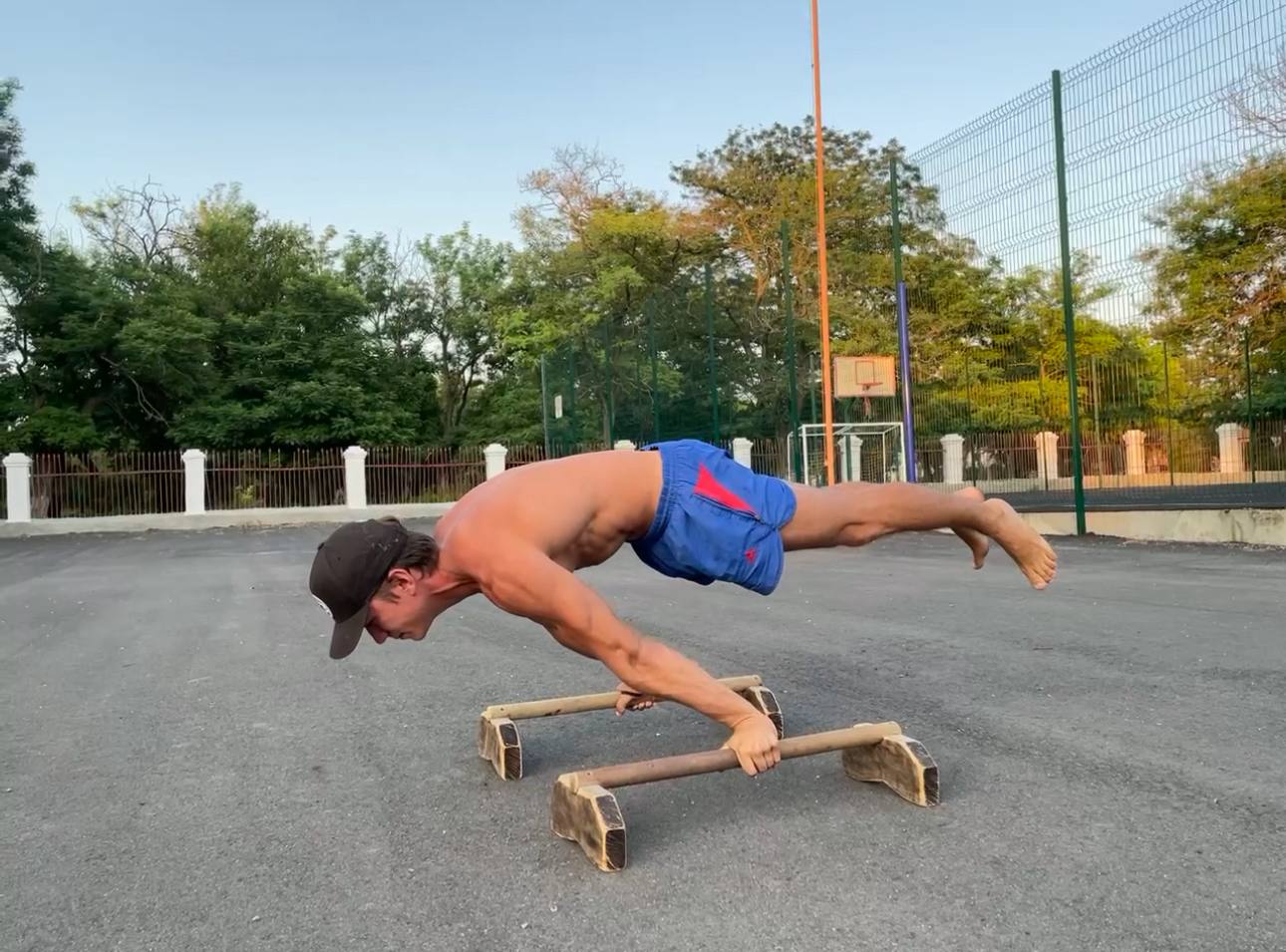 Calisthenics training