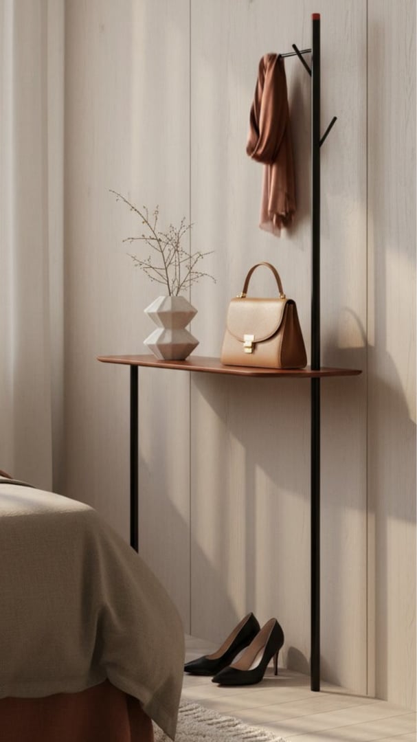 Smart oppbevaring med knagger