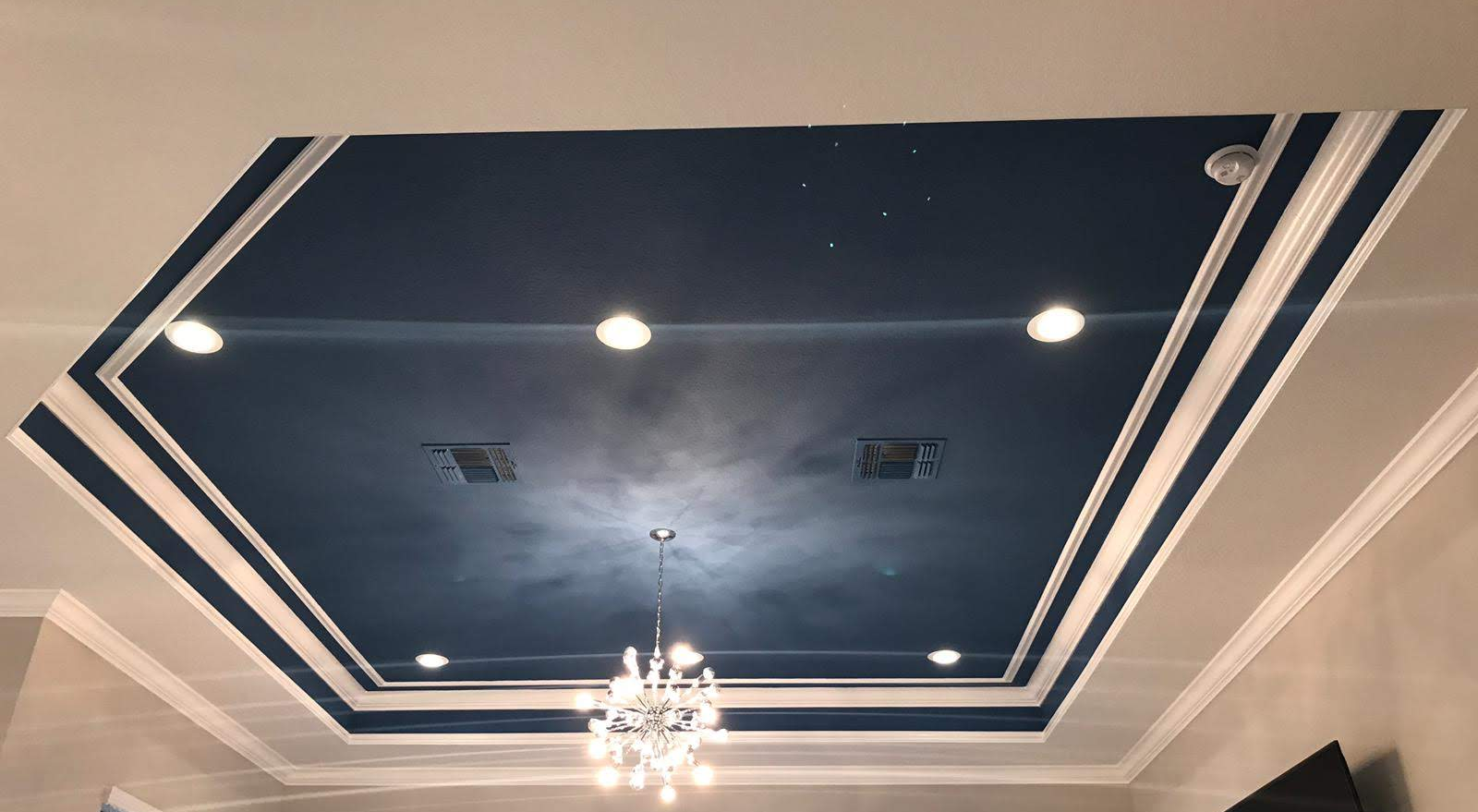 Crown molding installation