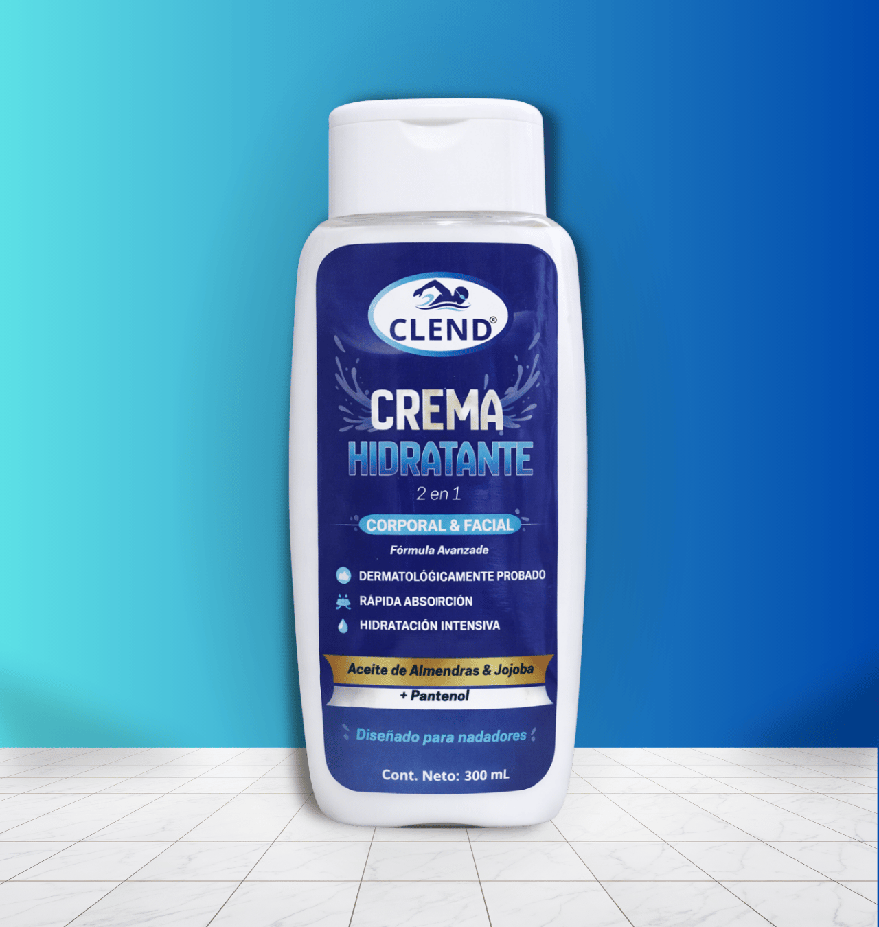 Producto de cuidado para nadadores
