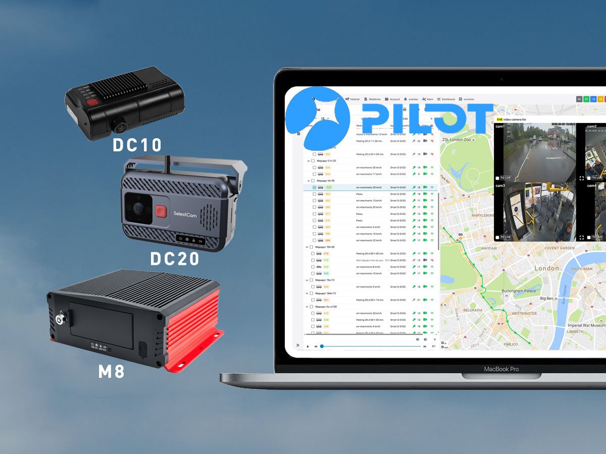 Pilot IoT_Pilot Telematics_SelectCam_Integration_Video Telematics_Dashcam_Fleet Safety