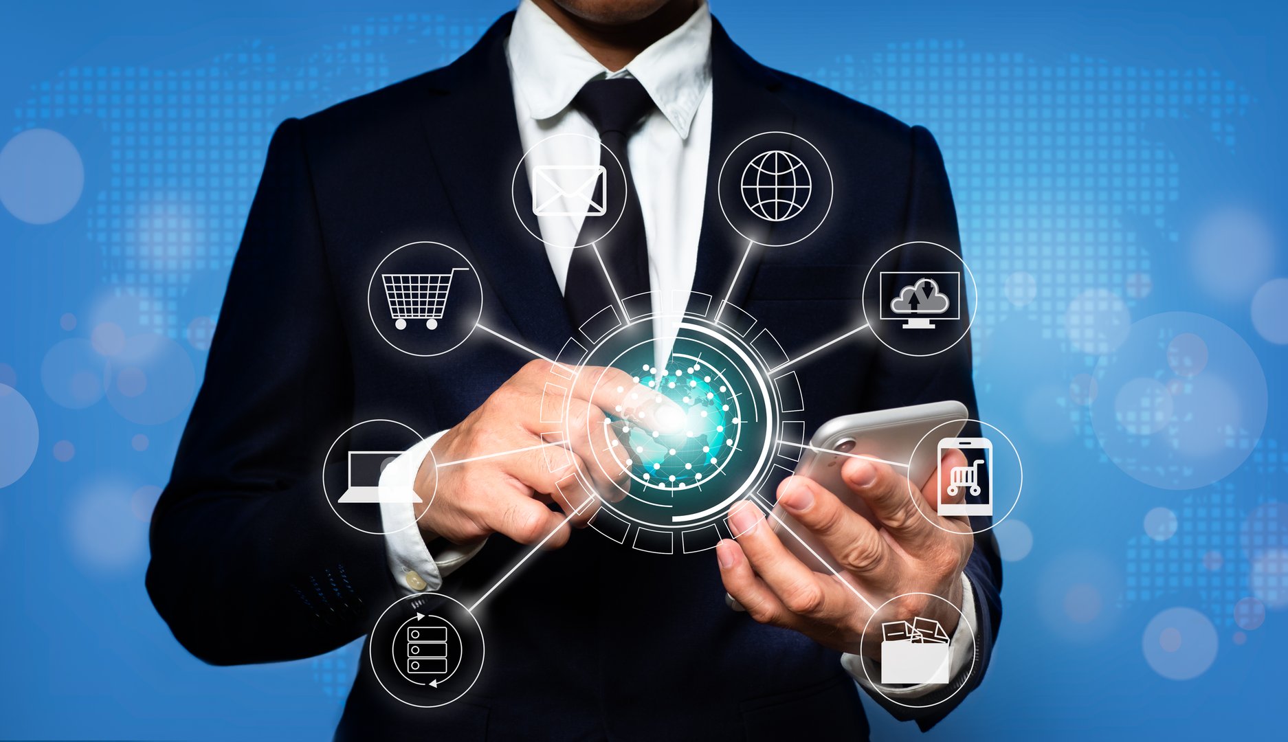 Digital marketing, social media advertising, e-commerce, online shopping, and the IoT (Internet of Things) idea are all examples of digital marketing.