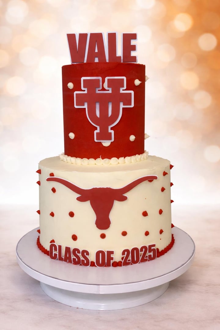 Custom cake by Temptations by Mary